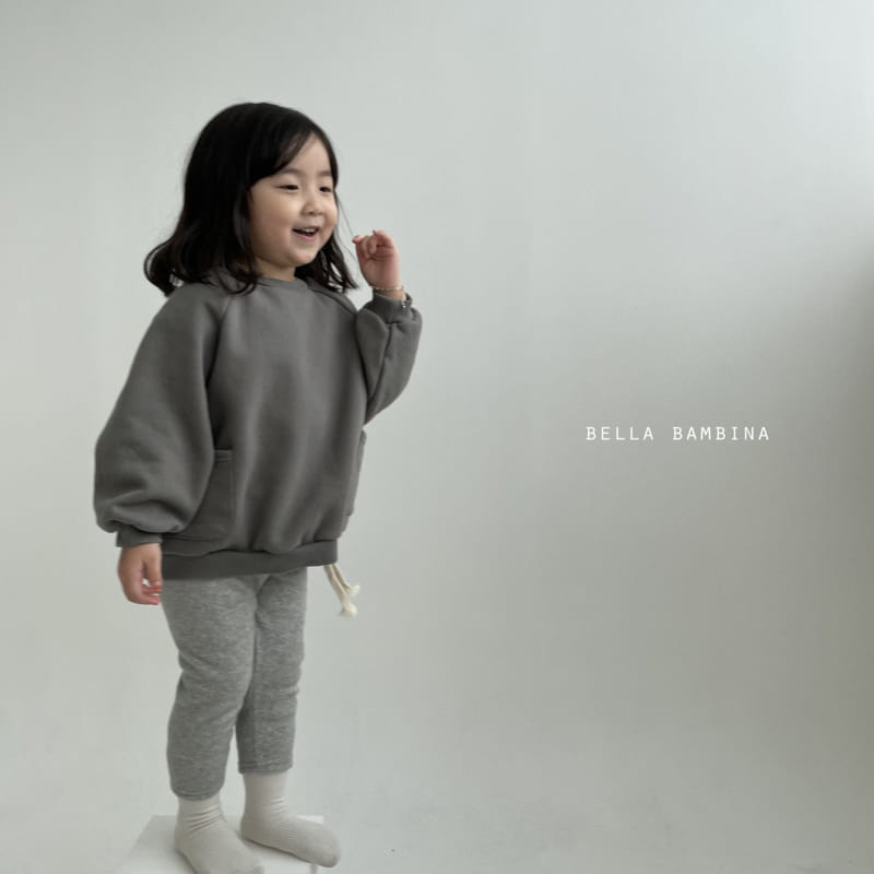BELLA BAMBINA - Korean Children Fashion - #Kfashion4kids - Wadge Pocket Sweatshirt - 3