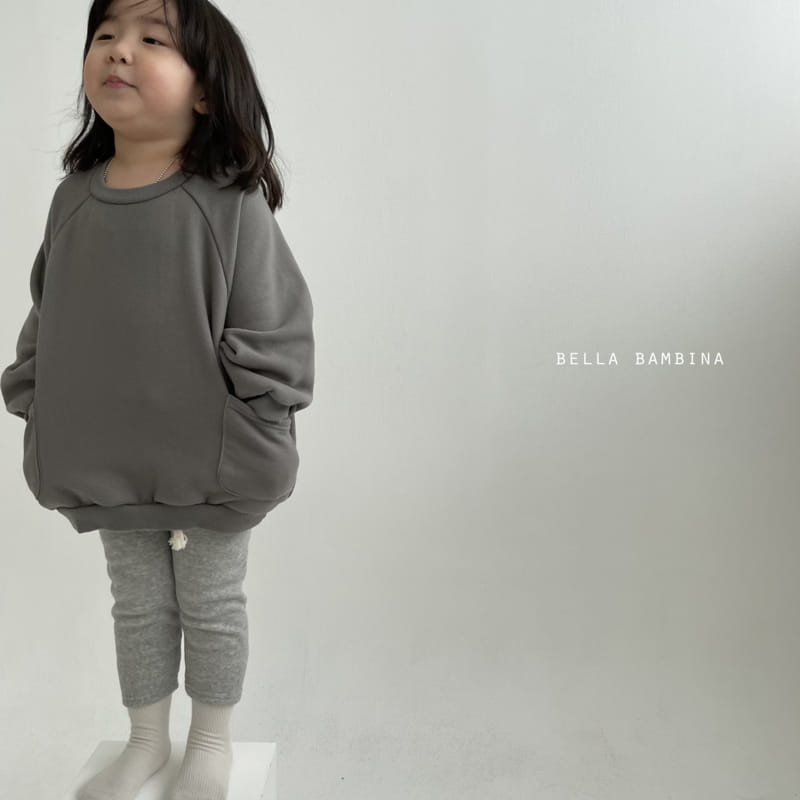 BELLA BAMBINA - Korean Children Fashion - #Kfashion4kids - Wadge Pocket Sweatshirt - 5