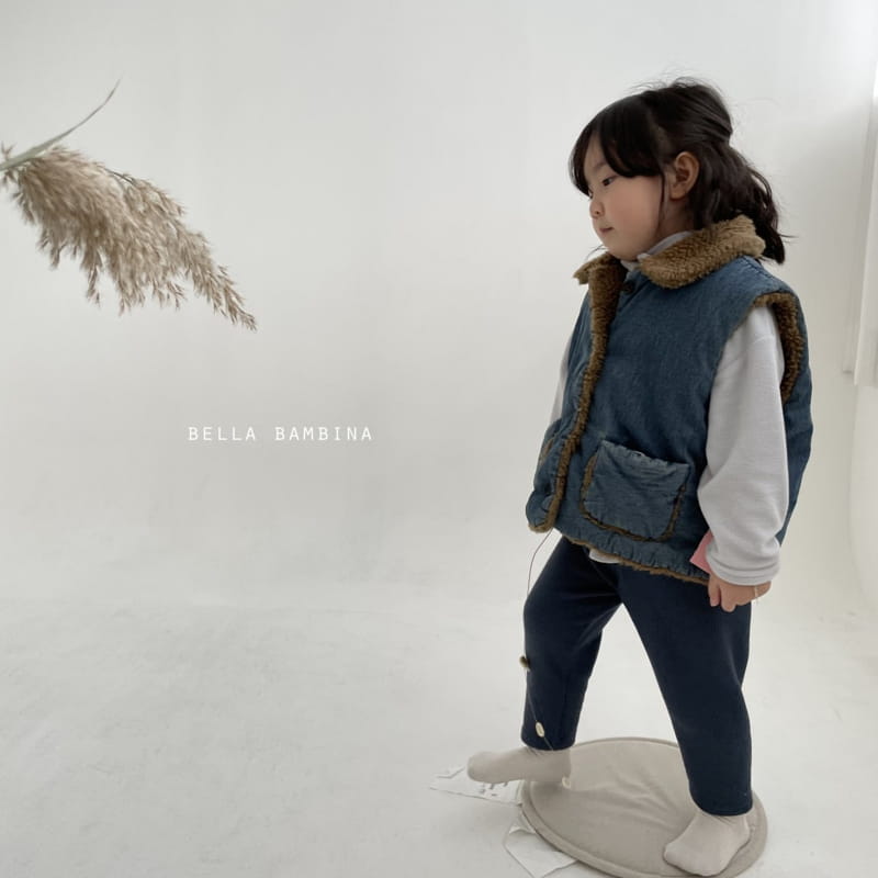 BELLA BAMBINA - Korean Children Fashion - #Kfashion4kids - Awesome Denim Vest - 6