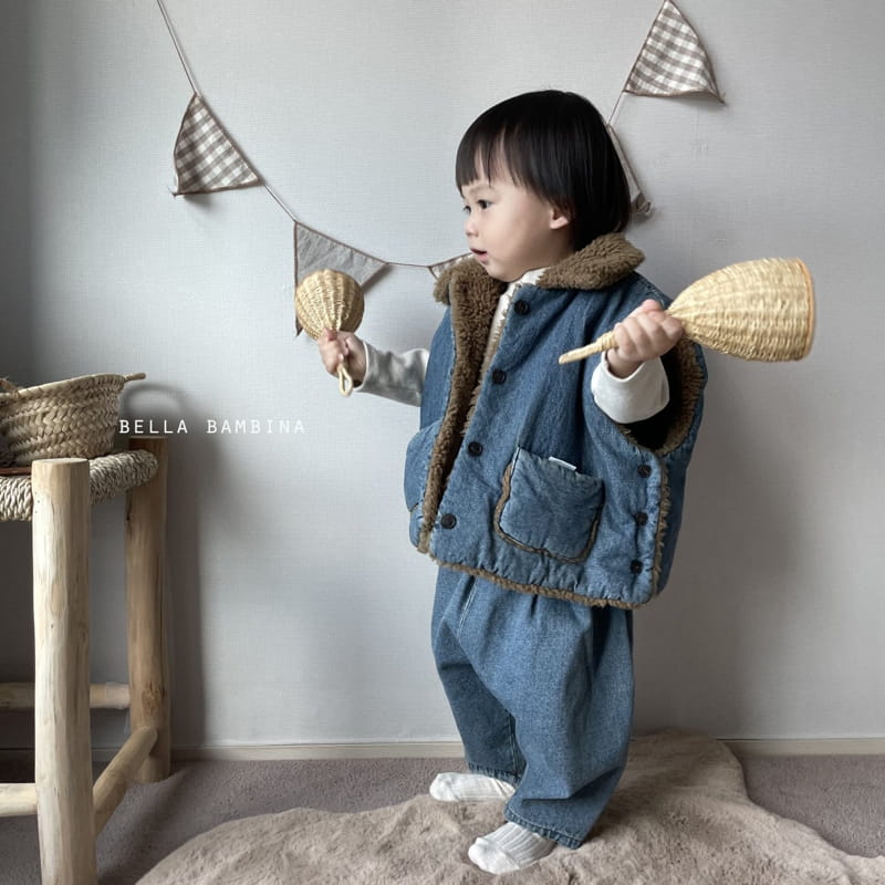 BELLA BAMBINA - Korean Children Fashion - #Kfashion4kids - Awesome Denim Vest - 7