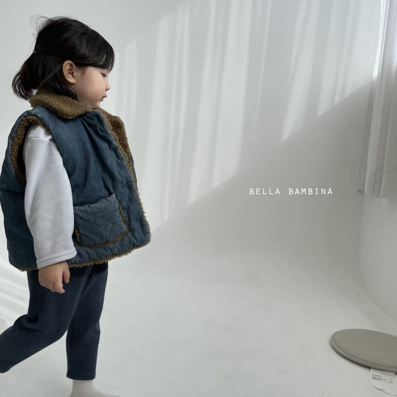 BELLA BAMBINA - Korean Children Fashion - #Kfashion4kids - Awesome Denim Vest - 8