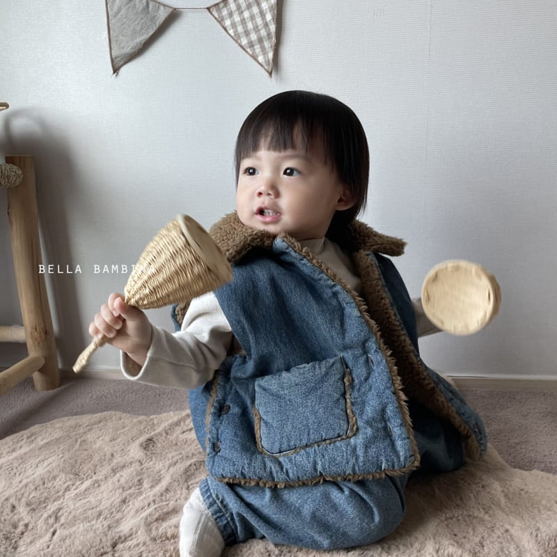 BELLA BAMBINA - Korean Children Fashion - #Kfashion4kids - Awesome Denim Vest - 9