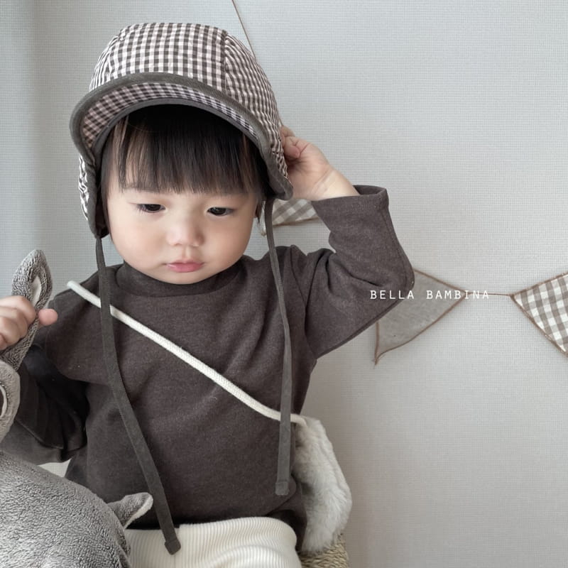 BELLA BAMBINA - Korean Children Fashion - #Kfashion4kids - Soft Half Turtleneck Tee