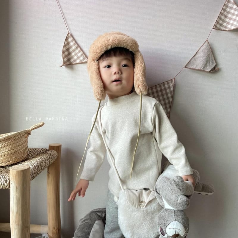BELLA BAMBINA - Korean Children Fashion - #Kfashion4kids - Soft Half Turtleneck Tee - 5
