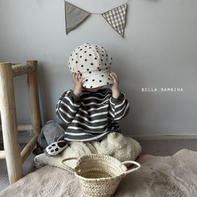 BELLA BAMBINA - Korean Children Fashion - #Kfashion4kids - Bebe Powder Stripes Tee - 11