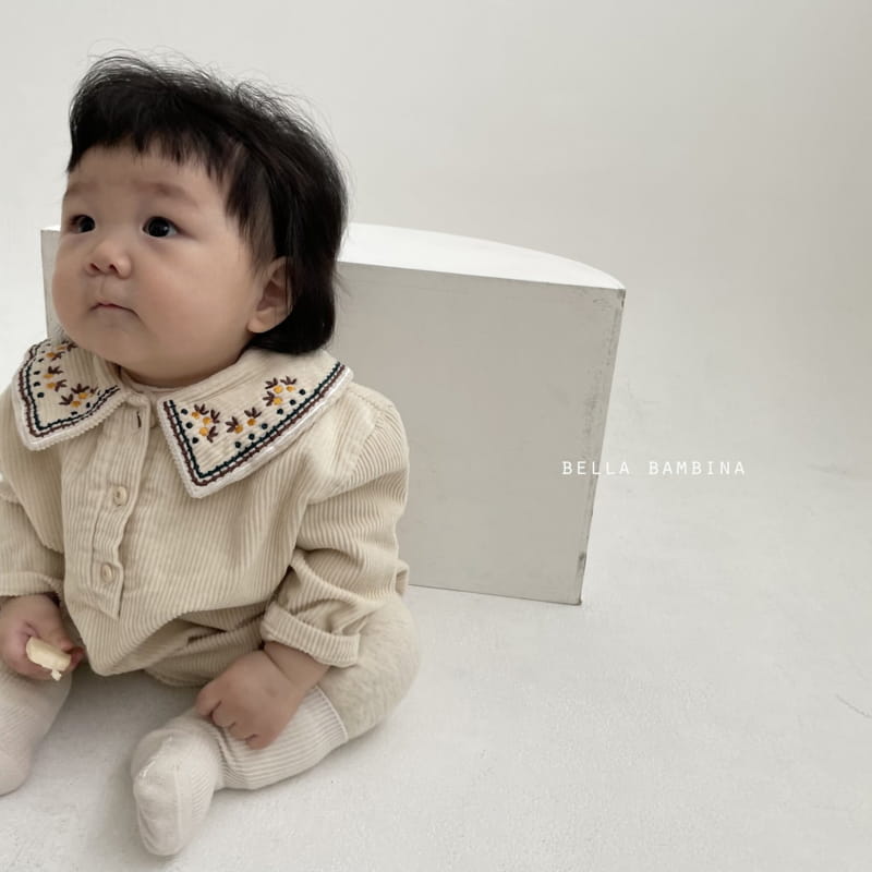 BELLA BAMBINA - Korean Children Fashion - #Kfashion4kids - Bebe Tori Rib Bodysuit - 3