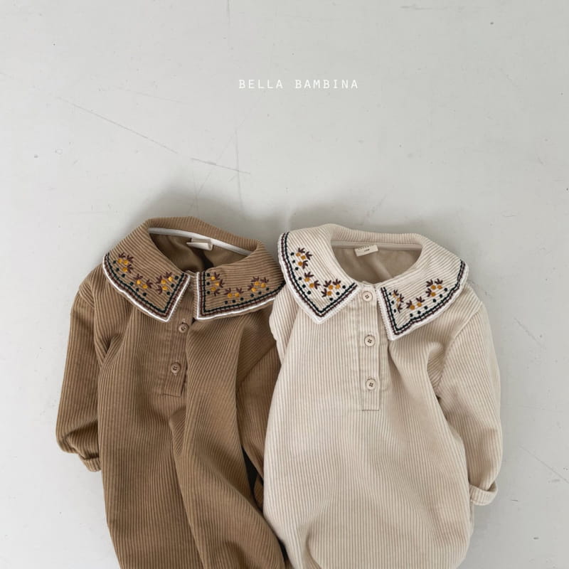 BELLA BAMBINA - Korean Children Fashion - #Kfashion4kids - Bebe Tori Rib Bodysuit - 6