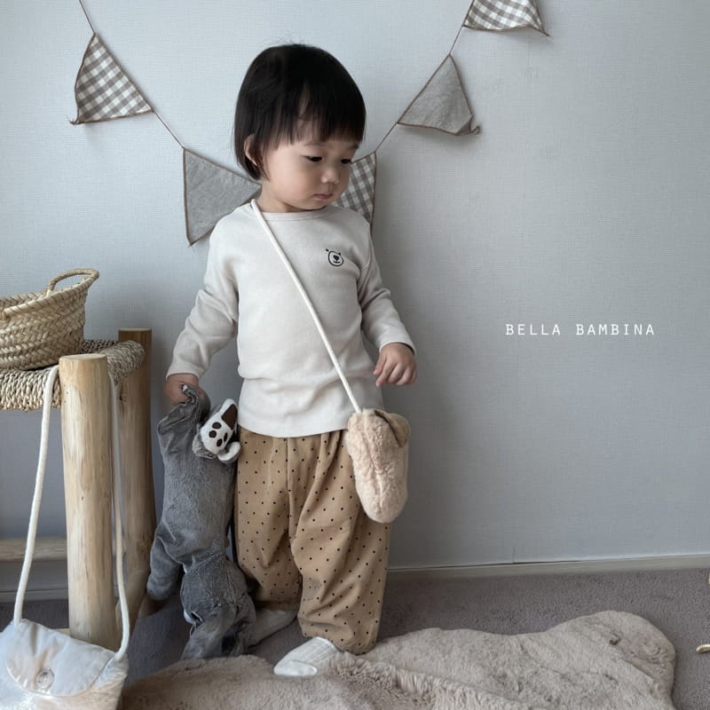 BELLA BAMBINA - Korean Children Fashion - #Kfashion4kids - Bebe Bear Tee - 6
