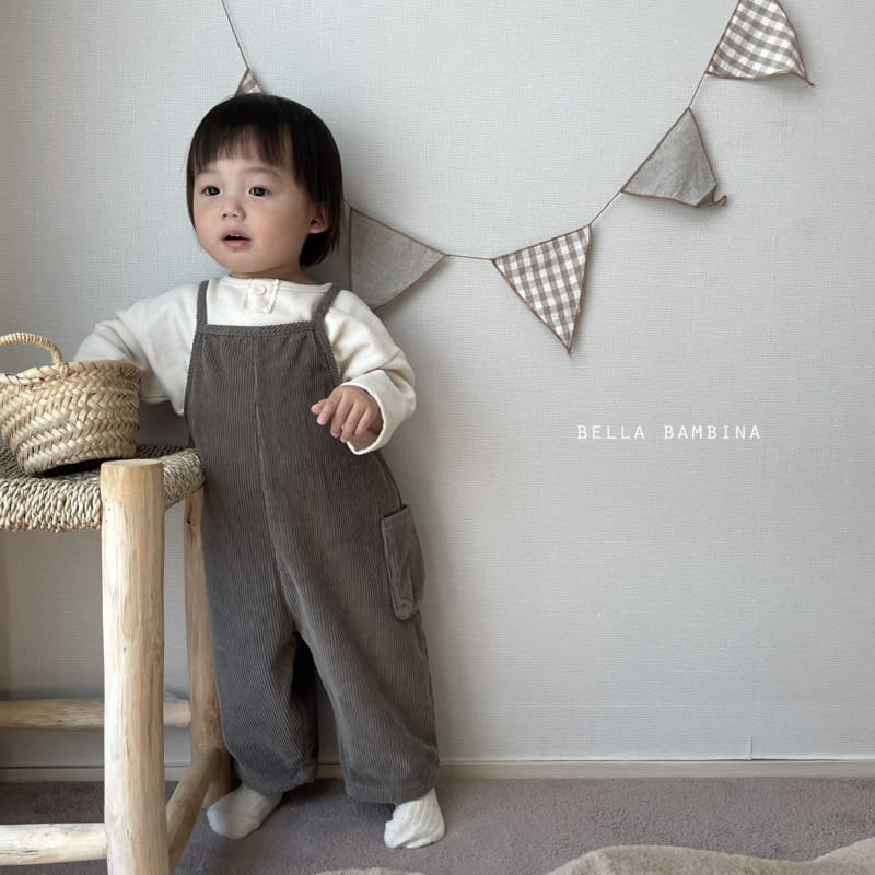 BELLA BAMBINA - Korean Children Fashion - #Kfashion4kids - Bebe Muffin Button Tee - 3