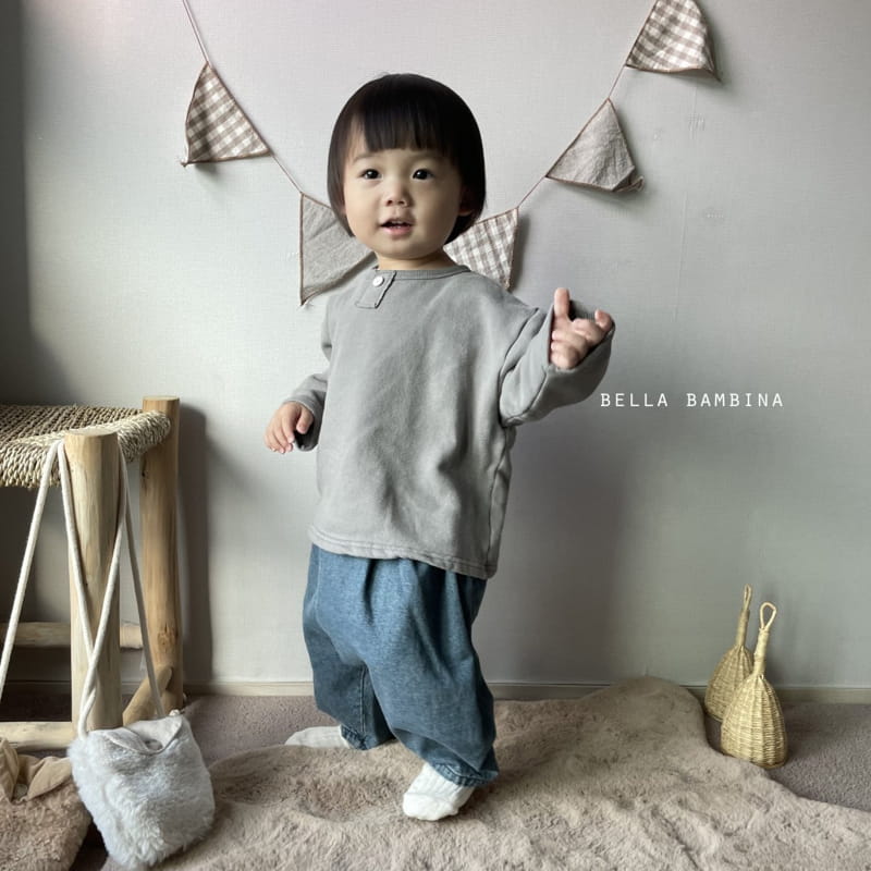 BELLA BAMBINA - Korean Children Fashion - #Kfashion4kids - Bebe Muffin Button Tee - 8