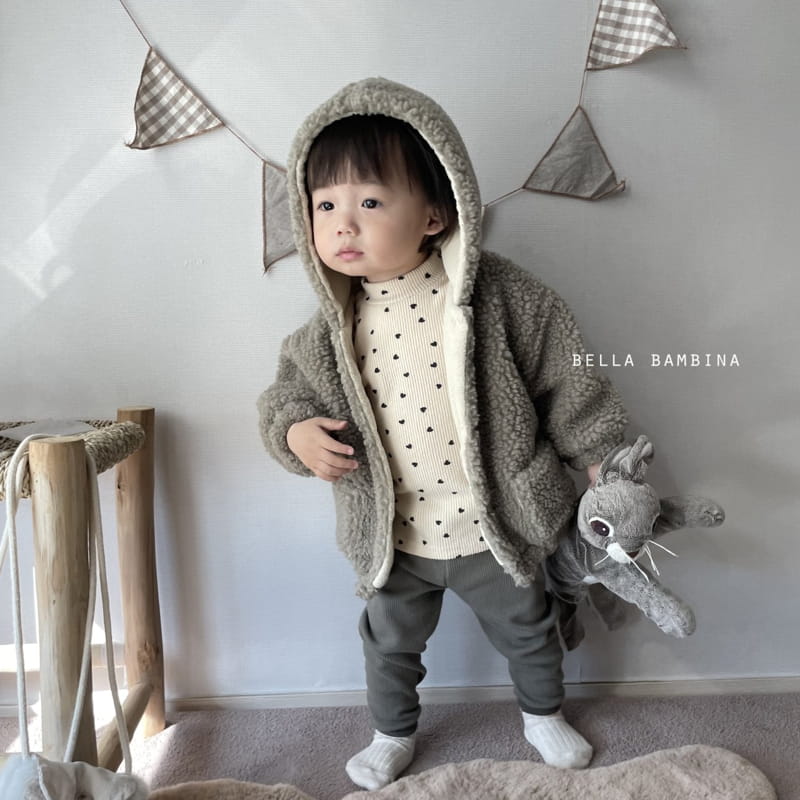 BELLA BAMBINA - Korean Children Fashion - #Kfashion4kids - Bebe Mug Hoody Dumble Jacket - 3