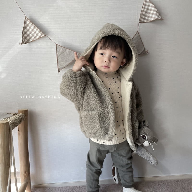 BELLA BAMBINA - Korean Children Fashion - #Kfashion4kids - Bebe Mug Hoody Dumble Jacket - 9