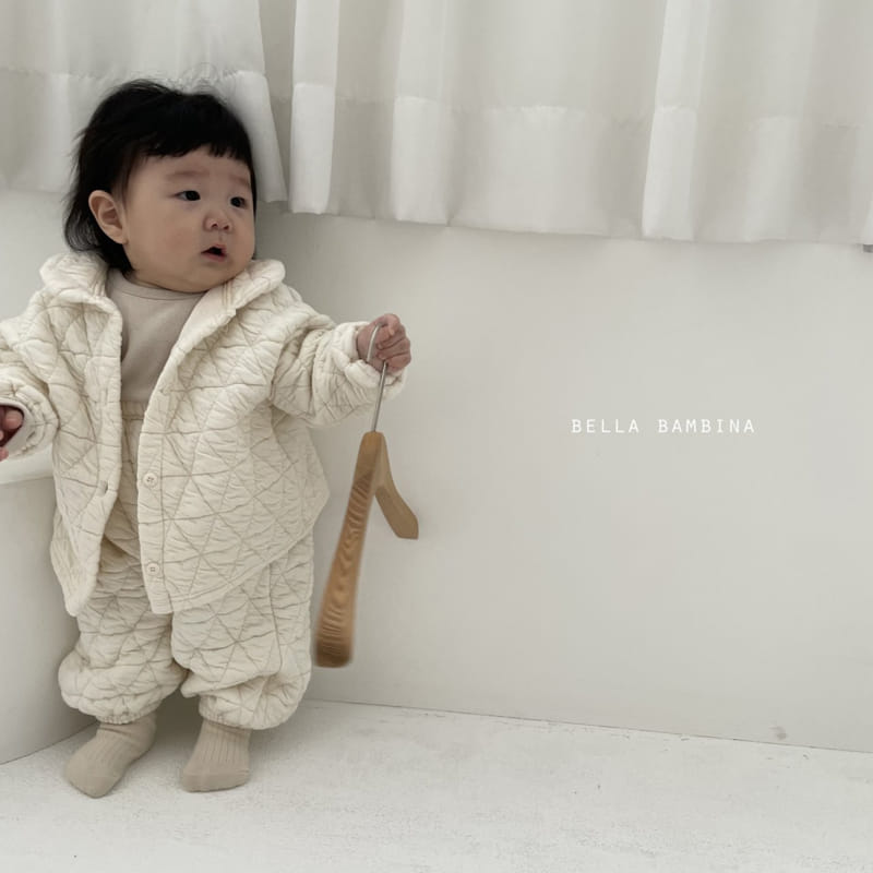 BELLA BAMBINA - Korean Children Fashion - #Kfashion4kids - Bebe Margaret Quilting Pants - 4
