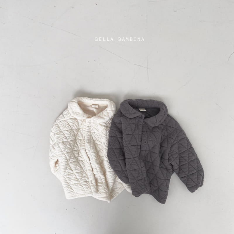 BELLA BAMBINA - Korean Children Fashion - #Kfashion4kids - Bebe Margaret Quilting Cardigan - 12