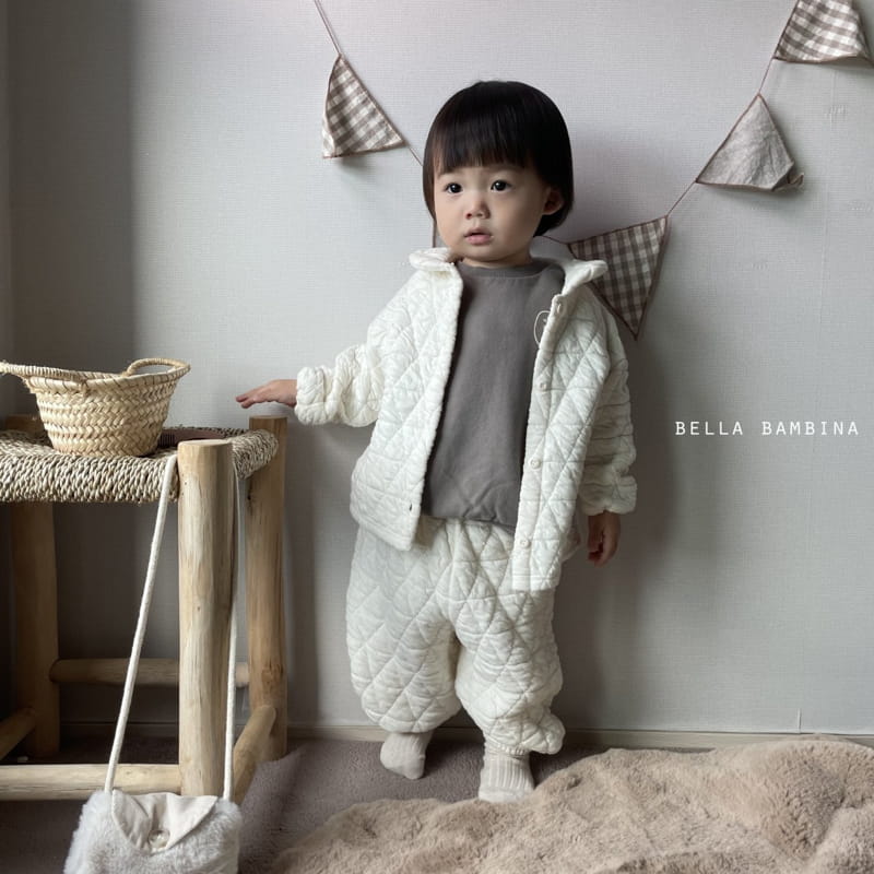 BELLA BAMBINA - Korean Children Fashion - #Kfashion4kids - Bebe Margaret Quilting Cardigan - 5