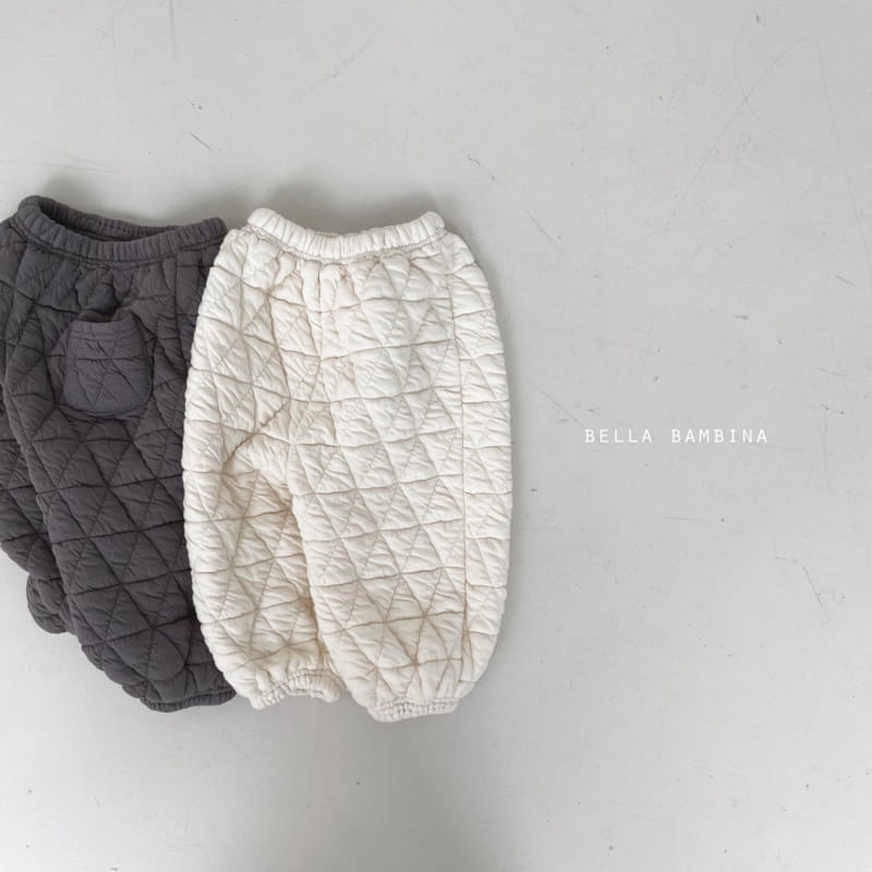 BELLA BAMBINA - Korean Children Fashion - #Kfashion4kids - Bebe Quilting Margaret Pants - 12