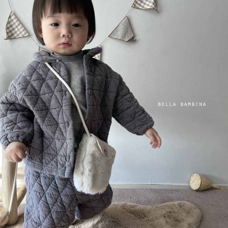 BELLA BAMBINA - Korean Children Fashion - #Kfashion4kids - Bebe Quilting Margaret Pants - 7