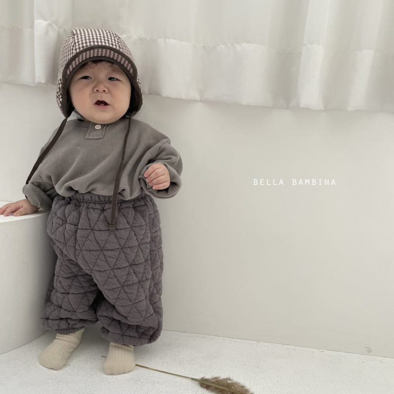 BELLA BAMBINA - Korean Children Fashion - #Kfashion4kids - Bebe Quilting Margaret Pants - 9