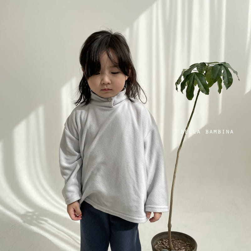 BELLA BAMBINA - Korean Children Fashion - #Kfashion4kids - Butter Button Turtleneck Tee