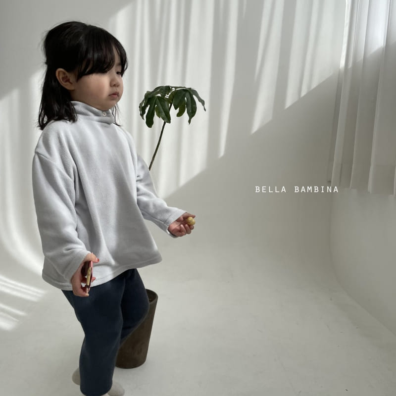 BELLA BAMBINA - Korean Children Fashion - #Kfashion4kids - Butter Button Turtleneck Tee - 4