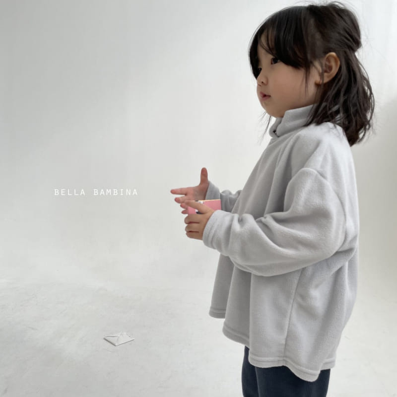 BELLA BAMBINA - Korean Children Fashion - #Kfashion4kids - Butter Button Turtleneck Tee - 7