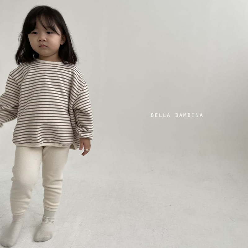 BELLA BAMBINA - Korean Children Fashion - #Kfashion4kids - Bang Bang Stripes Tee - 2