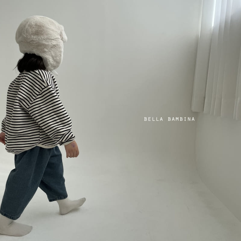BELLA BAMBINA - Korean Children Fashion - #Kfashion4kids - Bang Bang Stripes Tee - 3