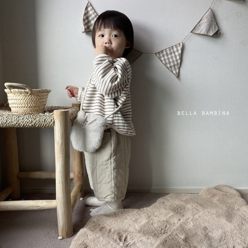 BELLA BAMBINA - Korean Children Fashion - #Kfashion4kids - Bang Bang Stripes Tee - 4