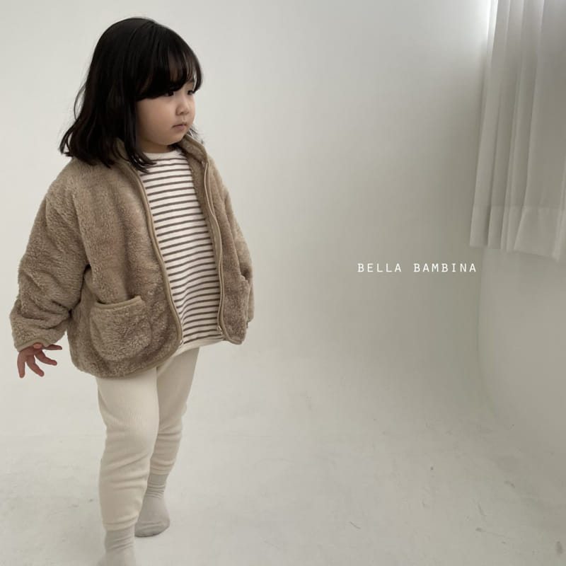BELLA BAMBINA - Korean Children Fashion - #Kfashion4kids - Bang Bang Stripes Tee - 6