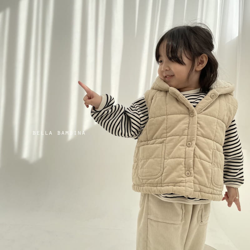 BELLA BAMBINA - Korean Children Fashion - #Kfashion4kids - Monshekk Hoody Vest - 4