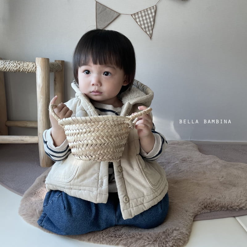 BELLA BAMBINA - Korean Children Fashion - #Kfashion4kids - Monshekk Hoody Vest - 6