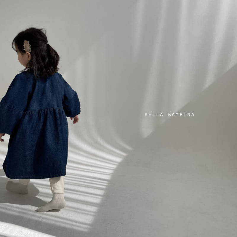 BELLA BAMBINA - Korean Children Fashion - #Kfashion4kids - Mono Denim One-piece - 11