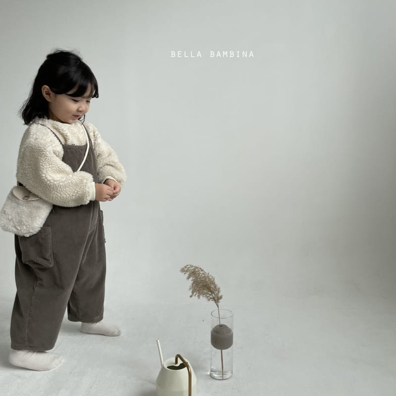 BELLA BAMBINA - Korean Children Fashion - #Kfashion4kids - Marie Rib Dungarees Pants - 11