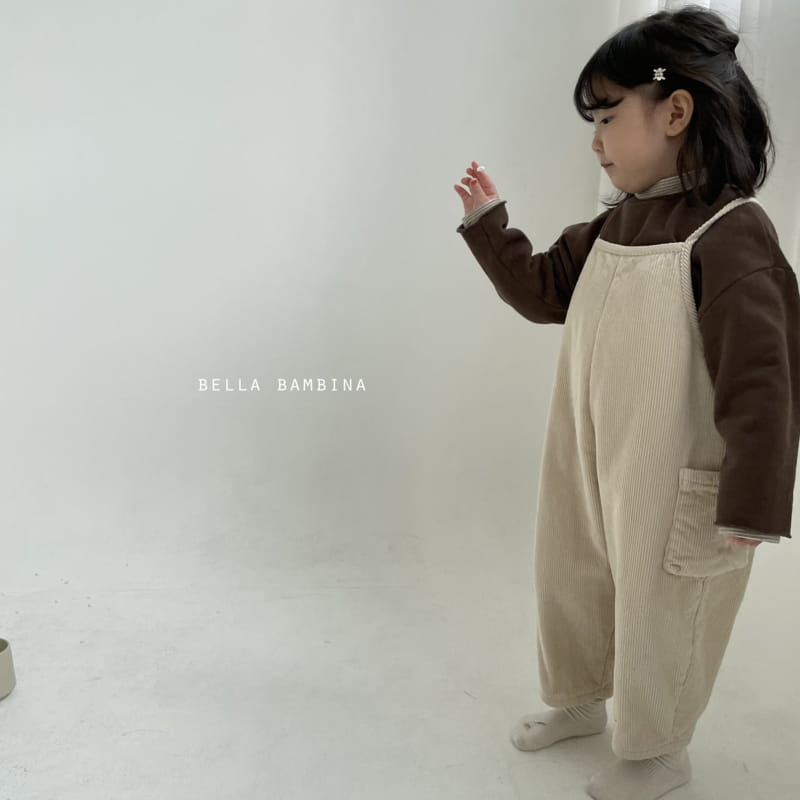 BELLA BAMBINA - Korean Children Fashion - #Kfashion4kids - Marie Rib Dungarees Pants - 6