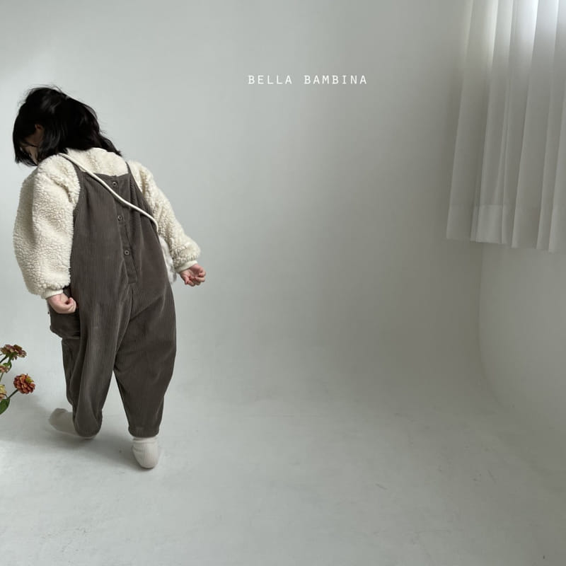 BELLA BAMBINA - Korean Children Fashion - #Kfashion4kids - Marie Rib Dungarees Pants - 7