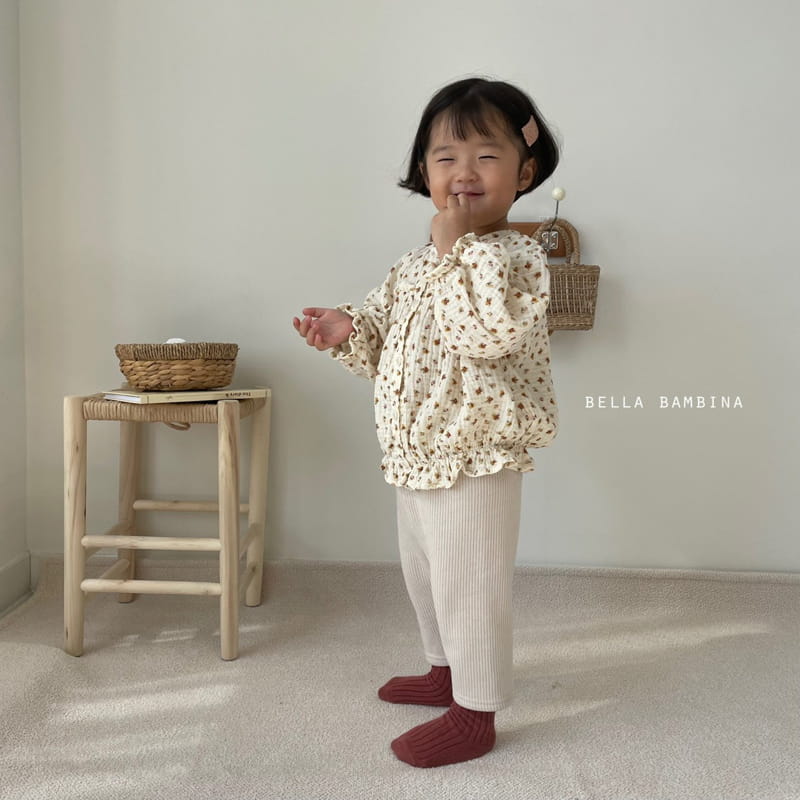 BELLA BAMBINA - Korean Children Fashion - #Kfashion4kids - Rose Frill Blouse - 10