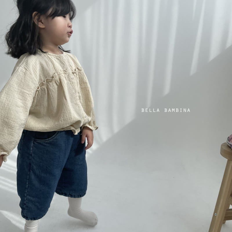 BELLA BAMBINA - Korean Children Fashion - #Kfashion4kids - Rose Frill Blouse - 3