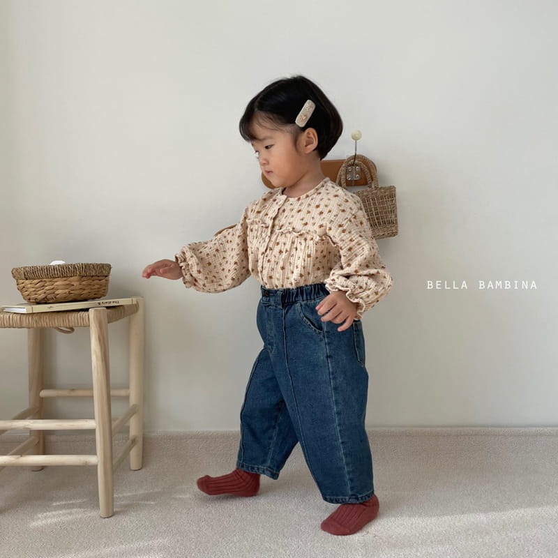 BELLA BAMBINA - Korean Children Fashion - #Kfashion4kids - Rose Frill Blouse - 8