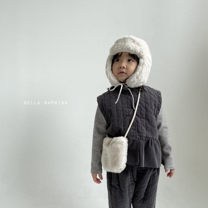 BELLA BAMBINA - Korean Children Fashion - #Kfashion4kids - Half Frill Vest