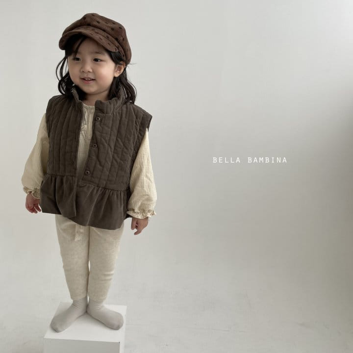 BELLA BAMBINA - Korean Children Fashion - #Kfashion4kids - Half Frill Vest - 10