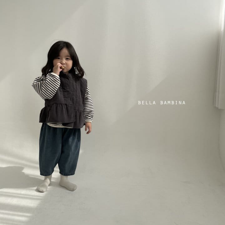 BELLA BAMBINA - Korean Children Fashion - #Kfashion4kids - Half Frill Vest - 11