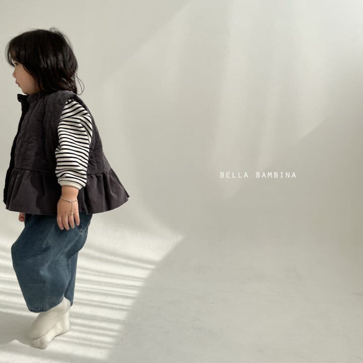 BELLA BAMBINA - Korean Children Fashion - #Kfashion4kids - Half Frill Vest - 3