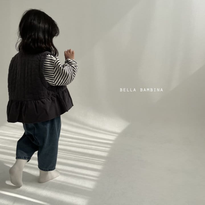 BELLA BAMBINA - Korean Children Fashion - #Kfashion4kids - Half Frill Vest - 5