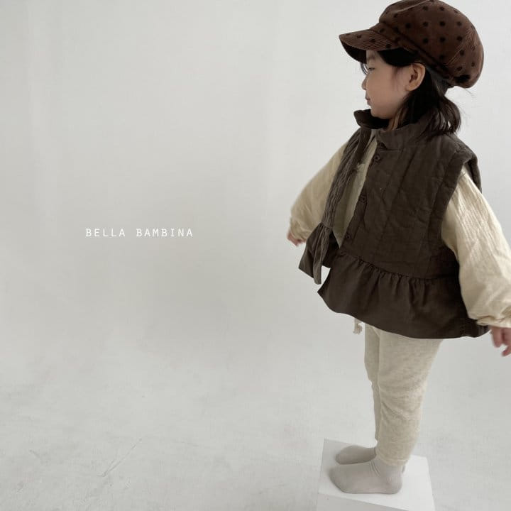 BELLA BAMBINA - Korean Children Fashion - #Kfashion4kids - Half Frill Vest - 6