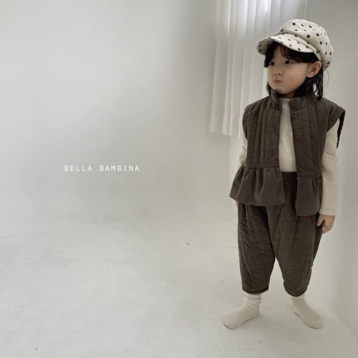 BELLA BAMBINA - Korean Children Fashion - #Kfashion4kids - Half Frill Vest - 8
