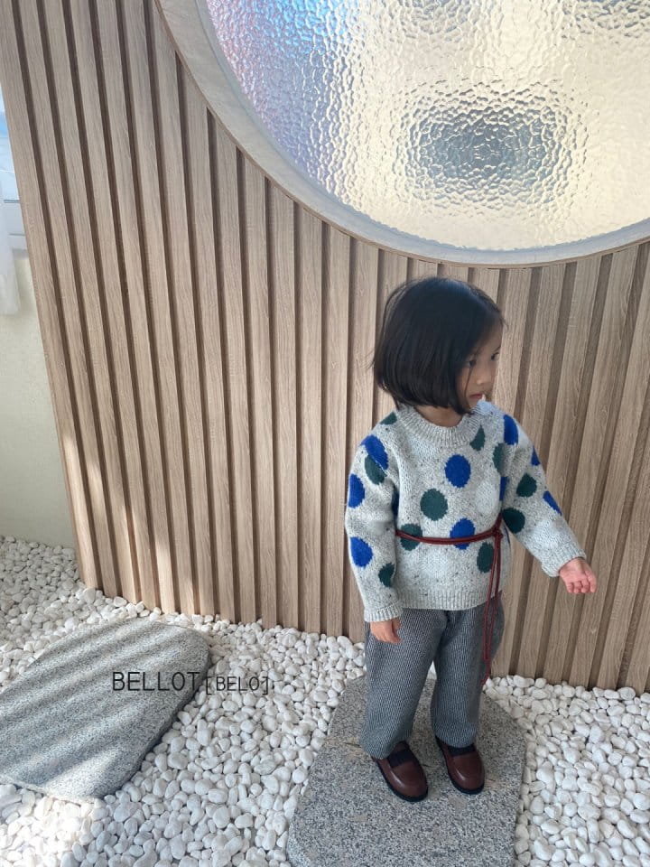 BELLOT - Korean Children Fashion - #Kfashion4kids - Arc Knit Tee - 12