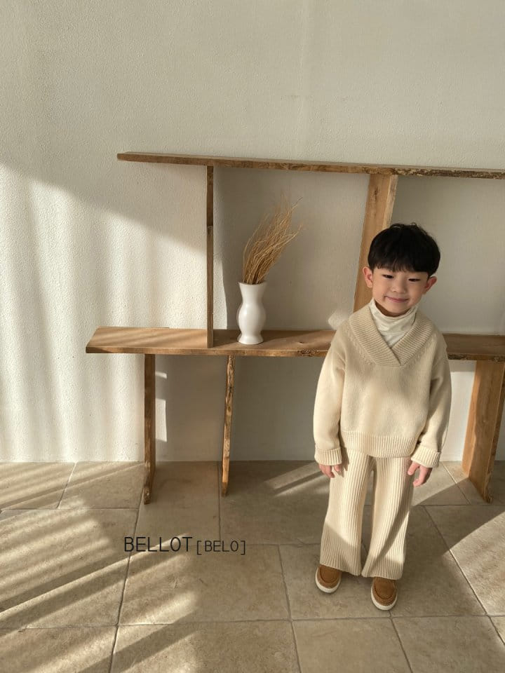 BELLOT - Korean Children Fashion - #Kfashion4kids - The Cash V Neck Tee - 2