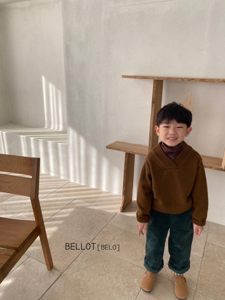 BELLOT - Korean Children Fashion - #Kfashion4kids - The Cash V Neck Tee - 3