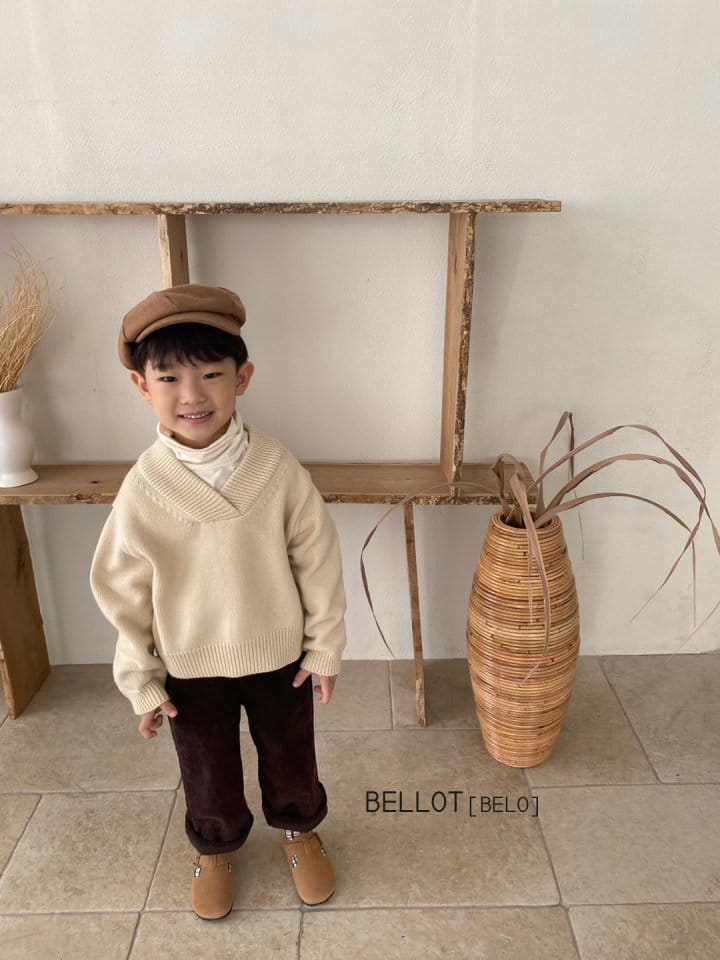 BELLOT - Korean Children Fashion - #Kfashion4kids - The Cash V Neck Tee - 4