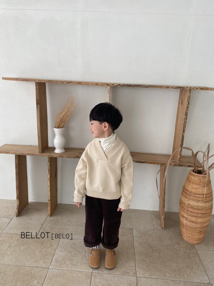 BELLOT - Korean Children Fashion - #Kfashion4kids - The Cash V Neck Tee - 5